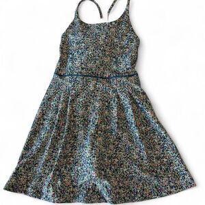 sage collective dress with shorts Sage Collective Ladies Active Tennis Dress with Shorts | Blue | Large